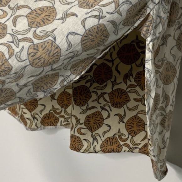 Billy Reid Printed Button Down/Blouse sz S - Picture 3 of 9